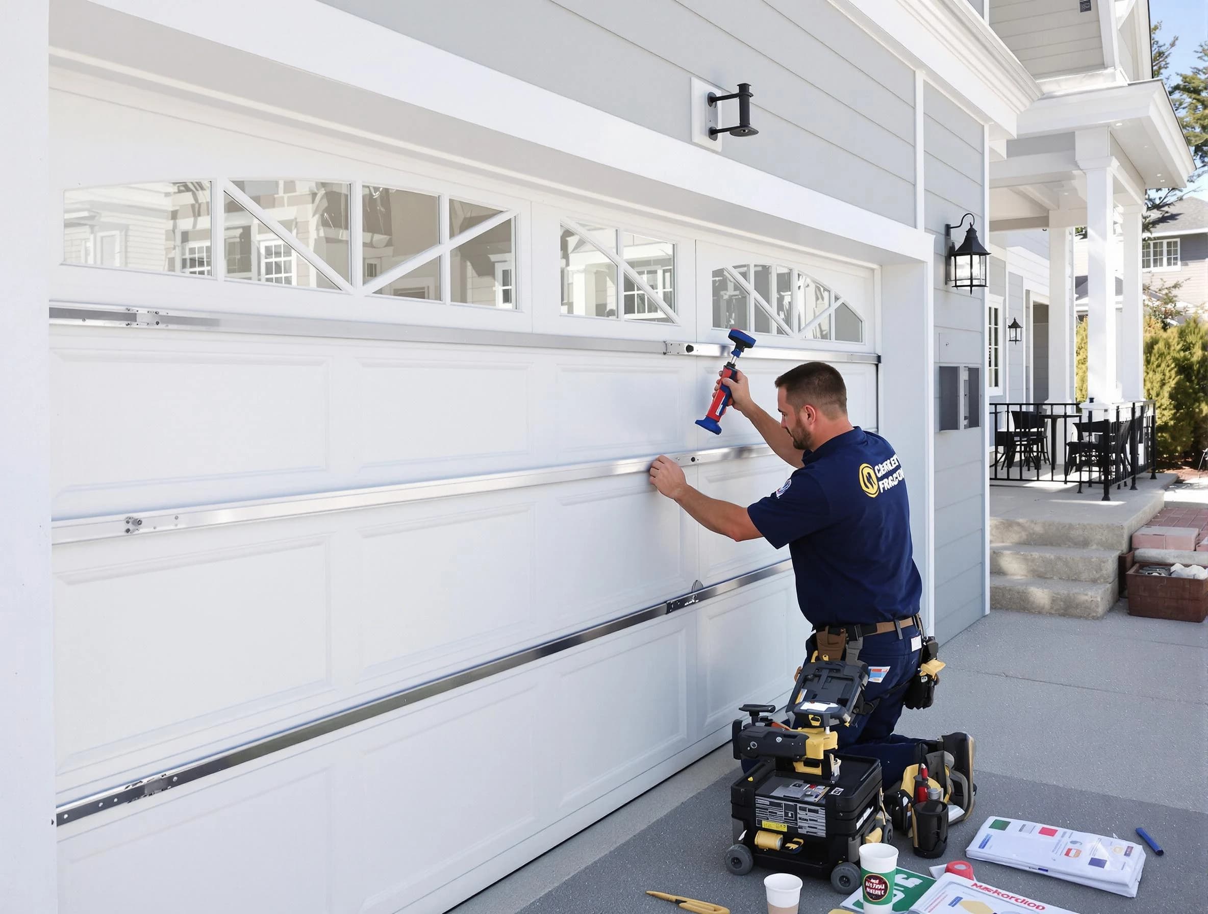 Professional garage door installation by Spring Hill Garage Door Repair in Spring Hill