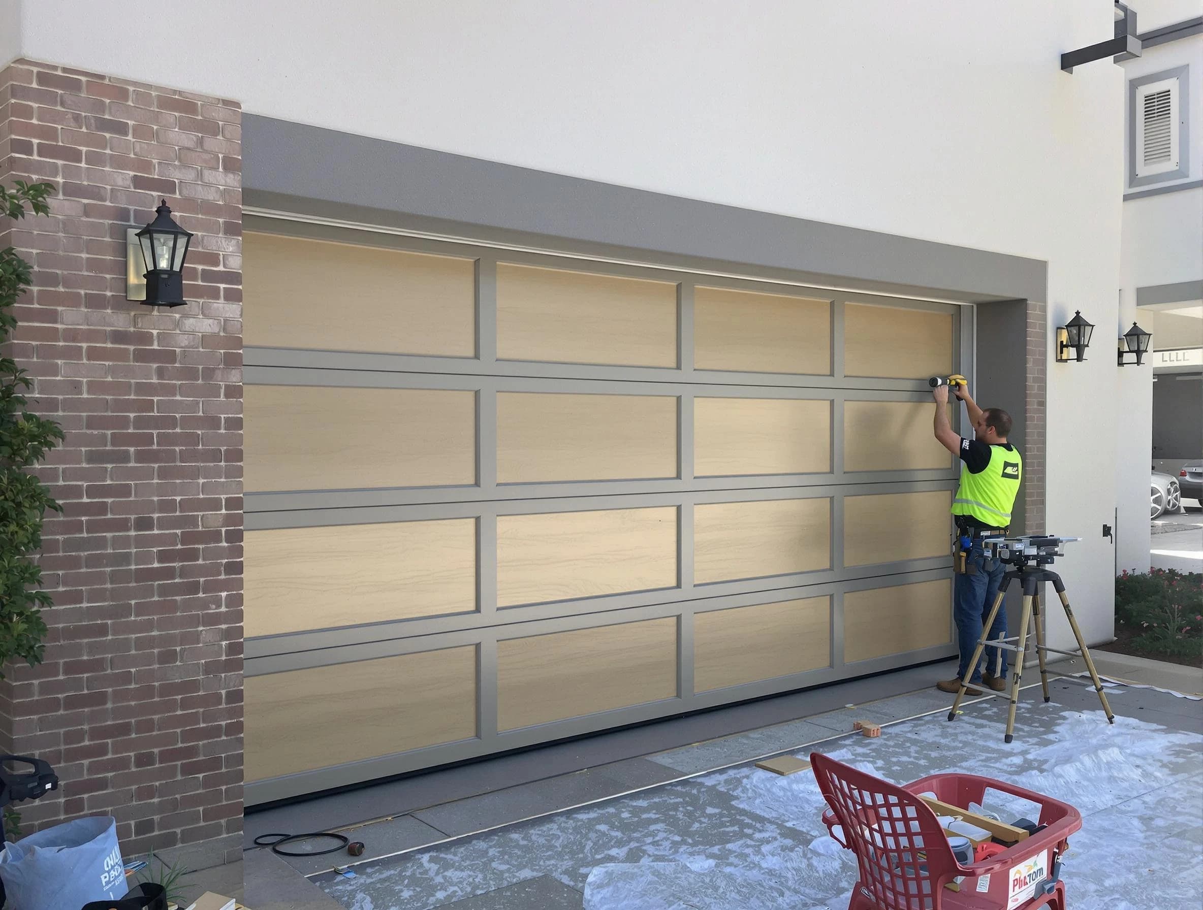 Garage door replacement service by Spring Hill Garage Door Repair in Spring Hill