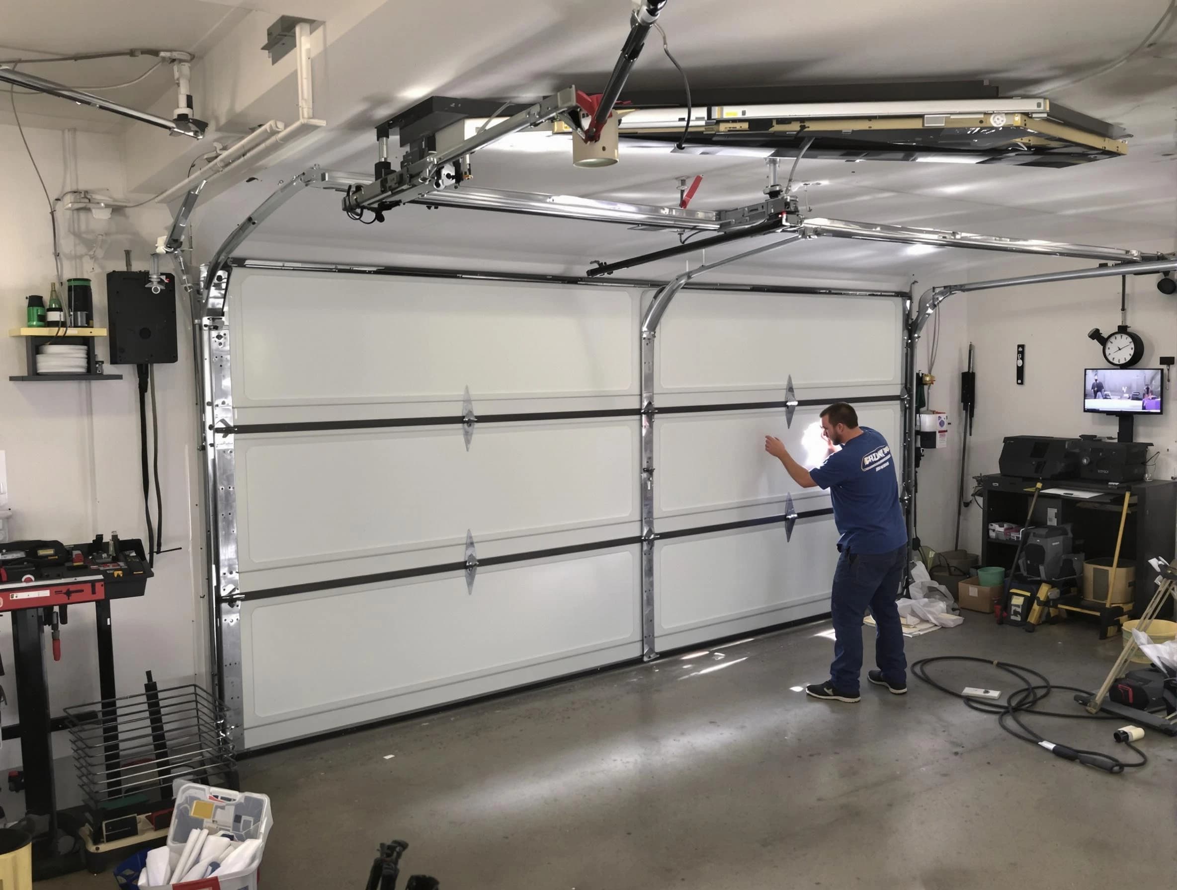 Professional garage door repair service by Spring Hill Garage Door Repair in Spring Hill